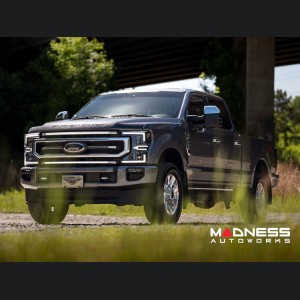 Ford Super Duty LED Grille - XBG Series - Morimoto - Chrome - White DRL